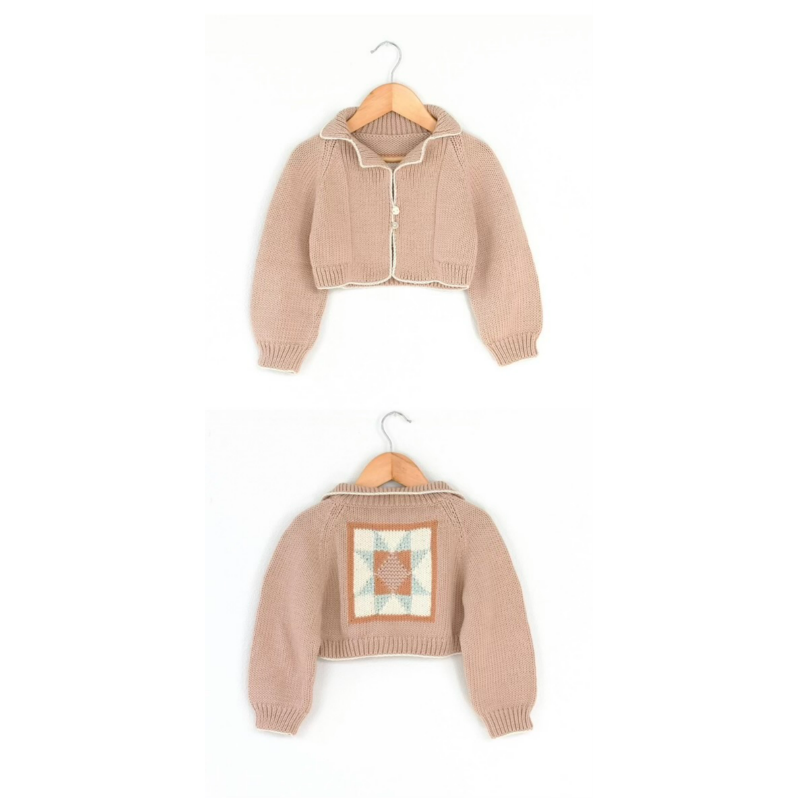 patchwork quilt bolero. teacake