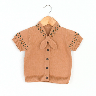 rodeo cardigan. fawn