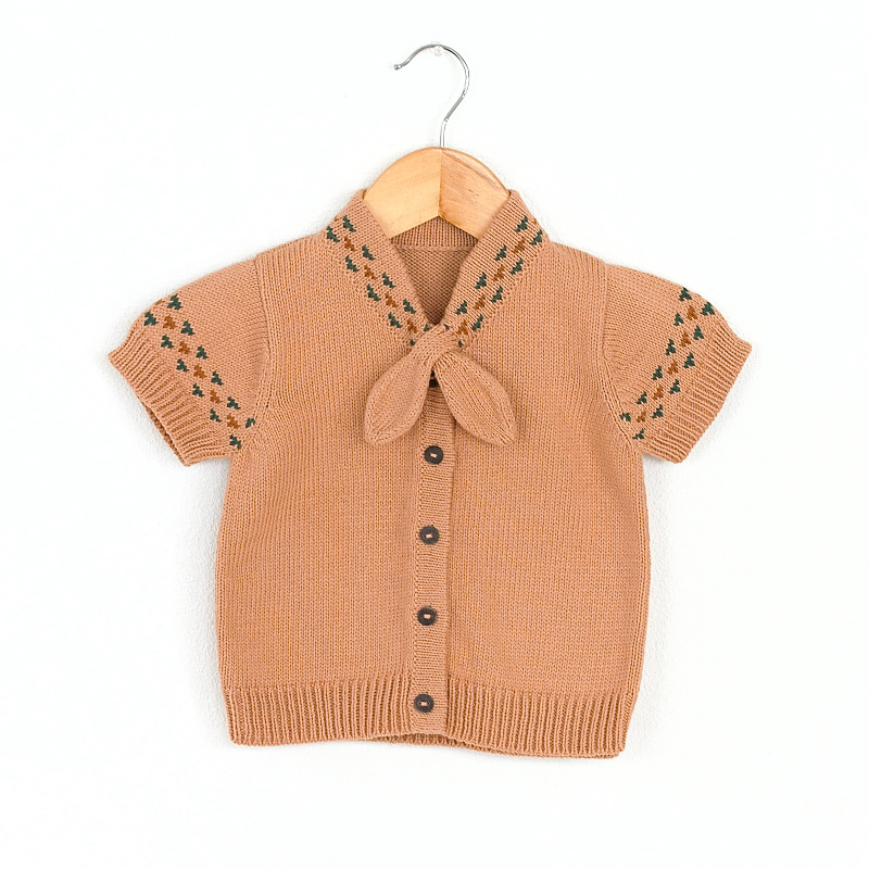 rodeo cardigan. fawn