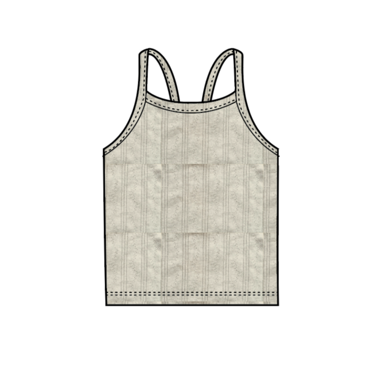 pima camisole. vine pointelle