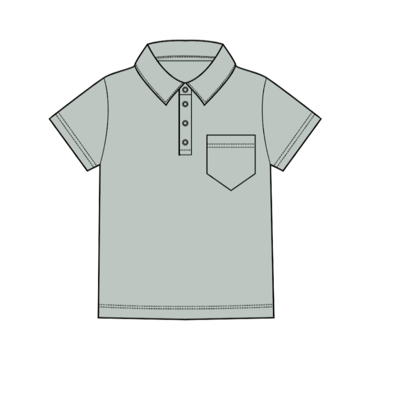 pima polo. moonflower