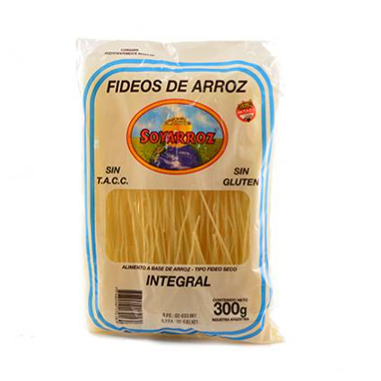Fideos de Arroz Integrales