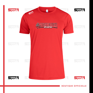 T-shirt polyester - Rouge