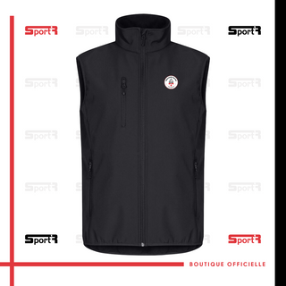 Softshell vest sans manche - Noir