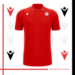 Polo coton - Rouge