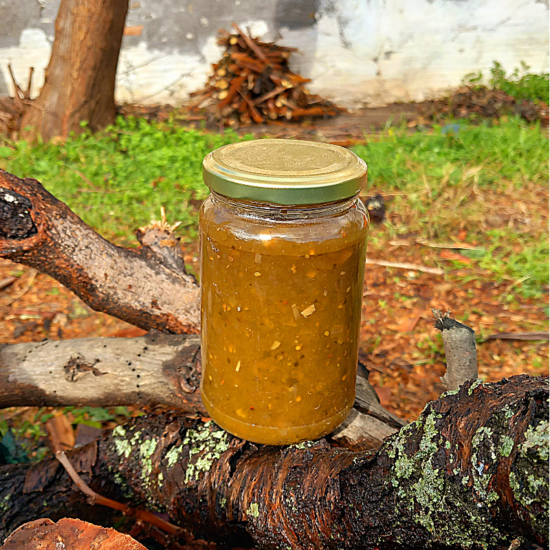  Τσάτνεϊ Πράσινης Ντομάτας - Green Tomato Chutney / 500gr  Main Image