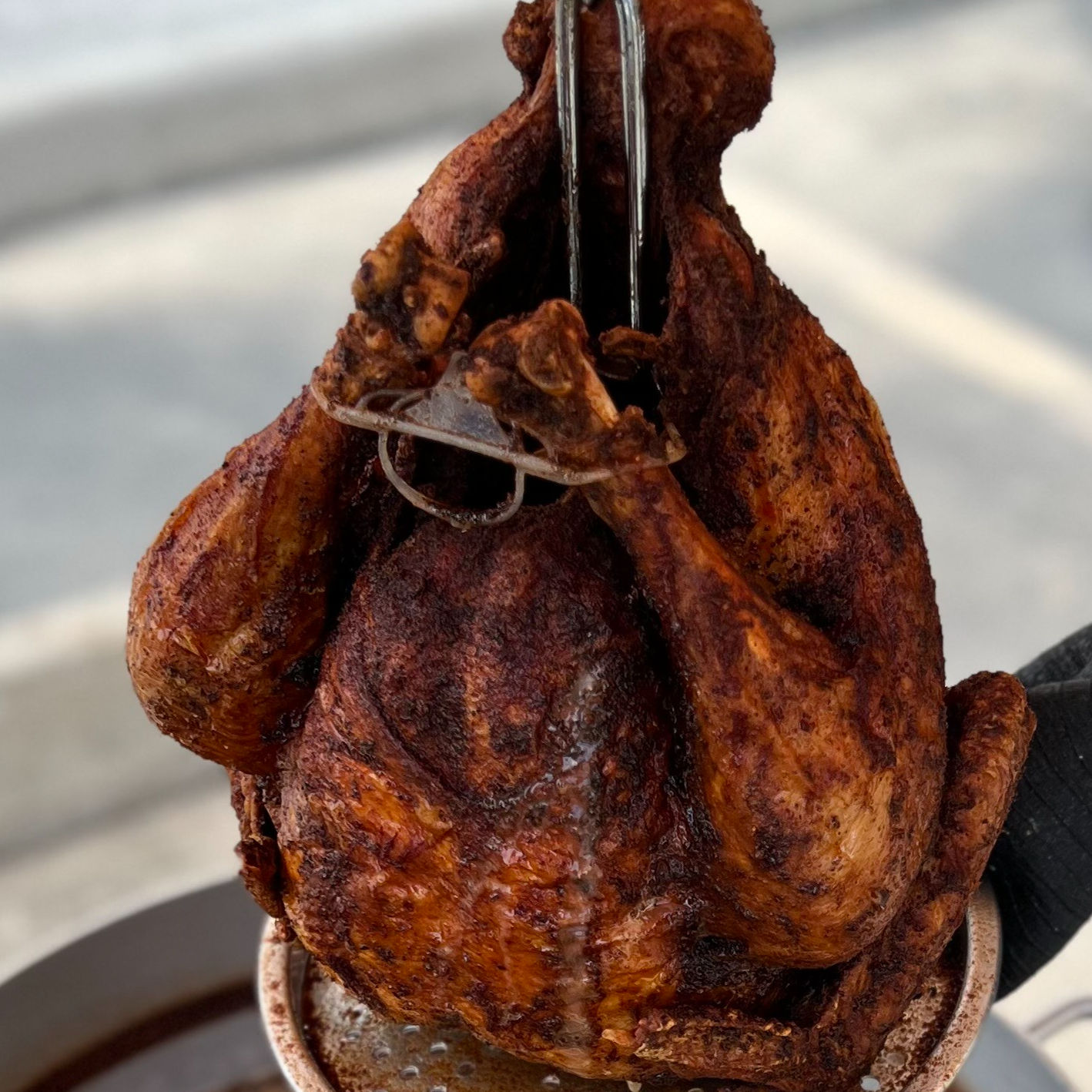 Whole Fried Cajun Turkey
