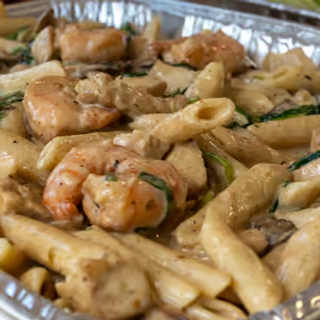 Shrimp & Crawfish Pasta - Half Pan
