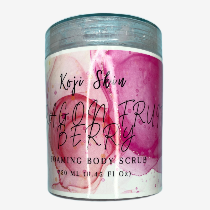 Dragon Fruit Foaming Body Scrub (250 ML Container)