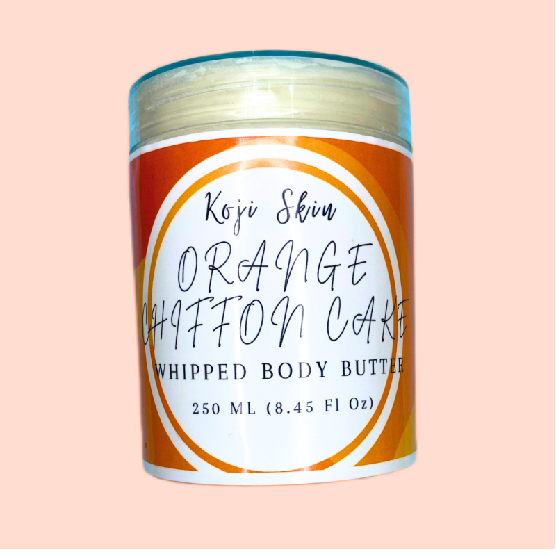 Orange Chiffon Cake Whipped Body Butter (250 ML Container)