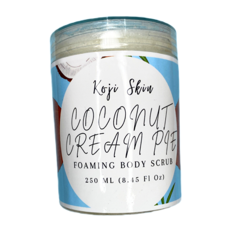 Coconut Cream Pie Foaming Body Scrub (250ML Container)