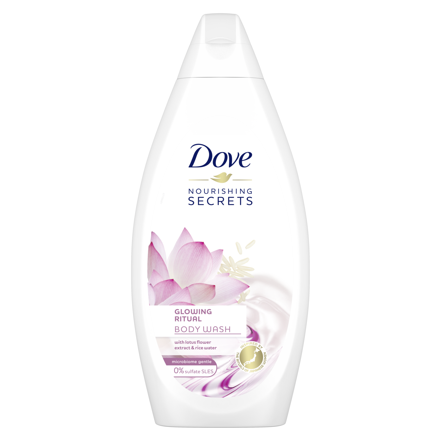 500ml Dove Glowing Ritual Body Wash Main Image