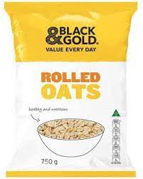 Black & Gold Rolled Oats Main Image