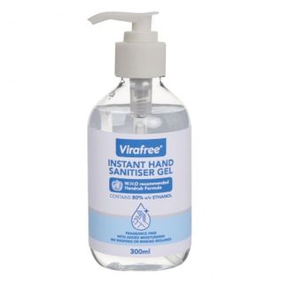 300ml Instant Hand Sanitiser gel 80% Ethanol