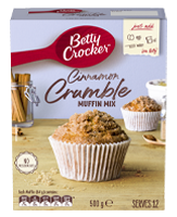 500g Cinnamon Crumble Muffin Mix Betty Crocker Main Image