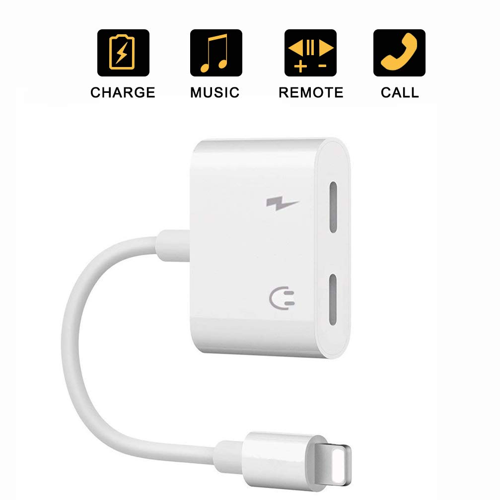 Audio adaptor and charge cable for iPhone iGear Main Image