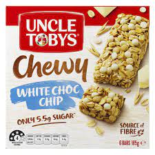 Uncle tobys white choco chip 185 g Main Image