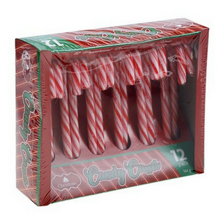 144g Christmas Candycane 12 pack