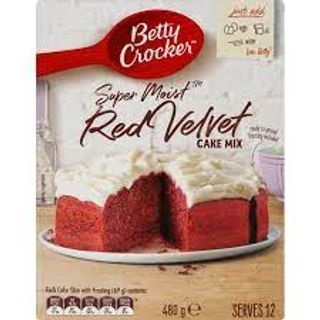 480g Red Velvet Cake Mix Betty Crocker