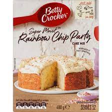 Betty Crocker Rainbow chip cake mix 480 g Main Image