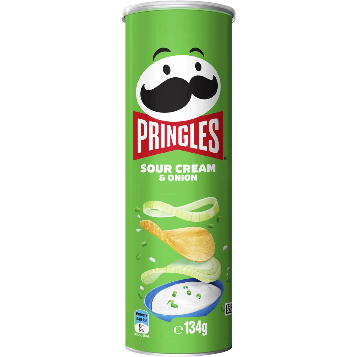 134g Pringles sour cream n onion  Main Image