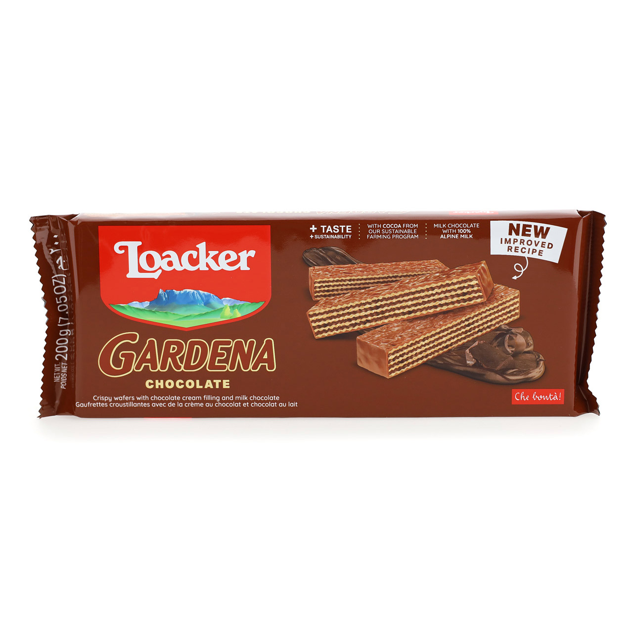 200g Gardena Chocolate crispy wafers Main Image