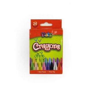 24 colors Crayons 