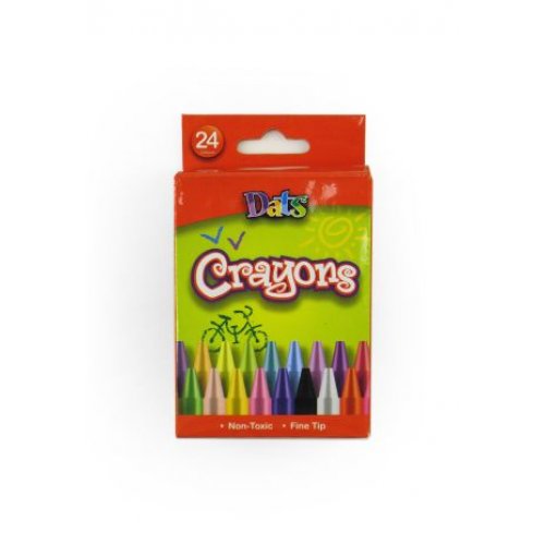 24 colors Crayons  Main Image