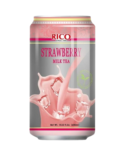 490ml Strawberry Milk tea  Main Image