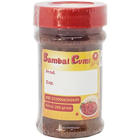 Sambal Cumi 150g Cahaya Food