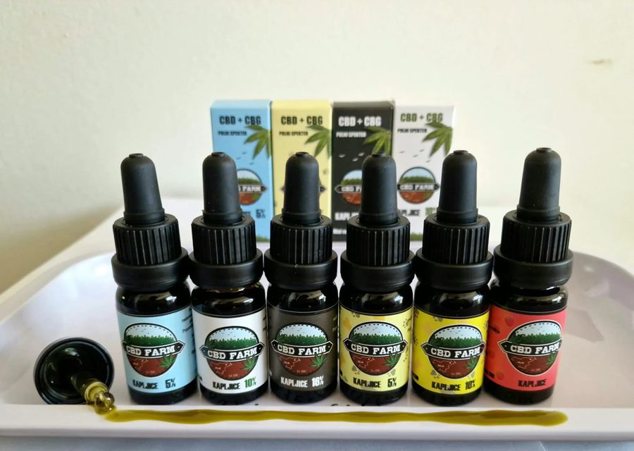 CBD kapljice MALINE, 16 %, 10 ml, 1kos Main Image