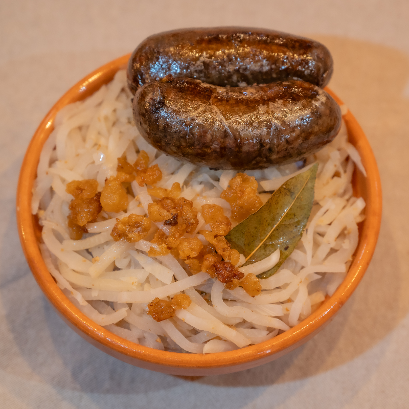 Krvavice iz eko mesa krškopoljca, 1 kg, 1kos