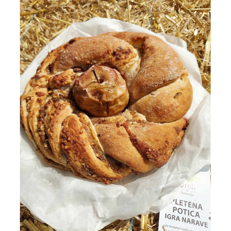 Pletena potica IGRA NARAVE, 400 - 500 g