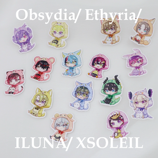 和紙貼紙 - Obsydia/ Ethyria/ ILUNA/ XSOLEIL 