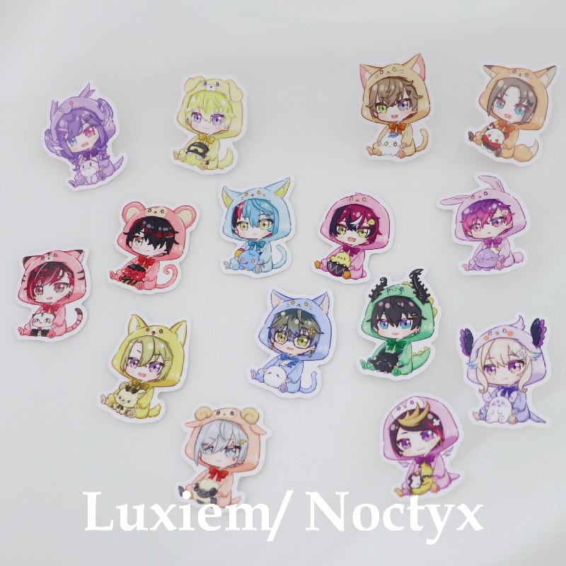 和紙貼紙 - Luxiem/ Noctyx Main Image