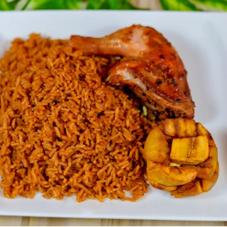 Jollof Rice, Chicken & Plantain - Day 1