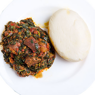 Poundo Yam, Efo Riro & 2 Pieces of Beef - Day 3