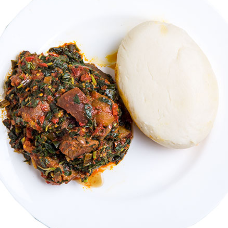 Poundo Yam, Efo Riro & 2 Pieces of Beef - Day 3 Main Image