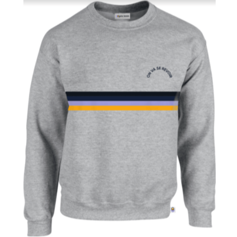 SWEAT GRIS RETRO 2023