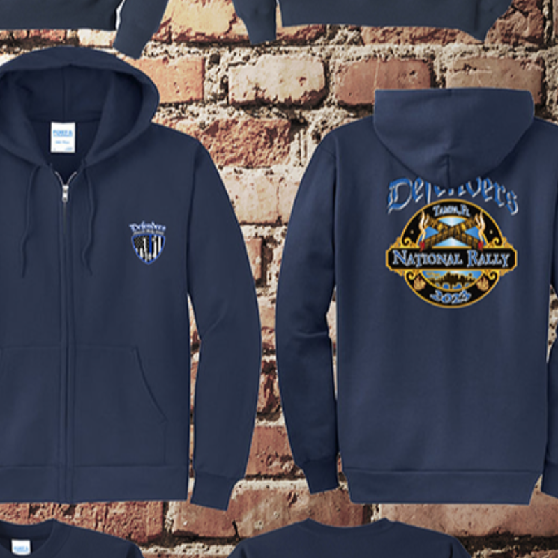 Zip up Navy Main Image