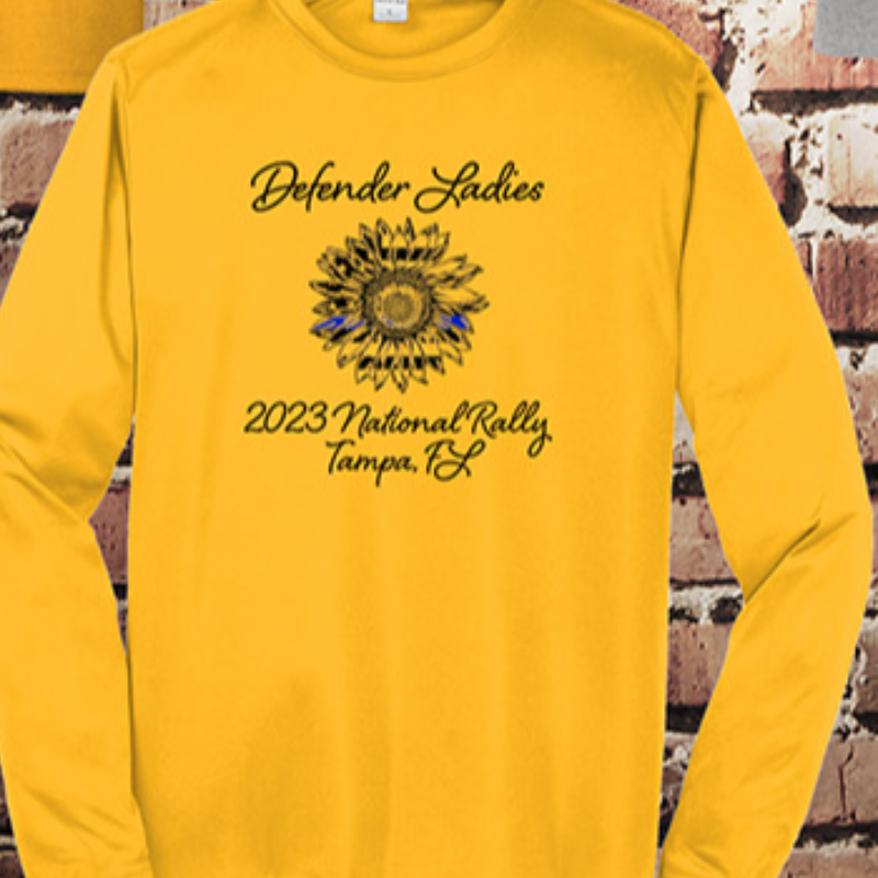 Dry Fit Long Sleeve Gold Main Image