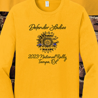 Unisex T-Shirts Long Sleeve Bright Gold