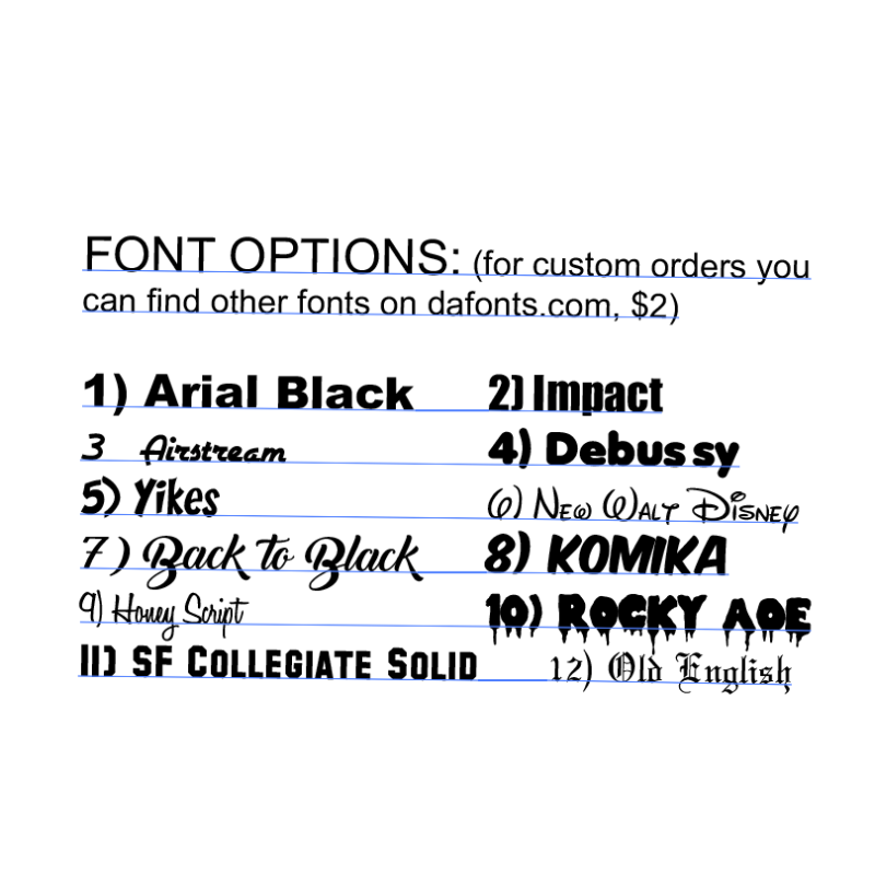 Font