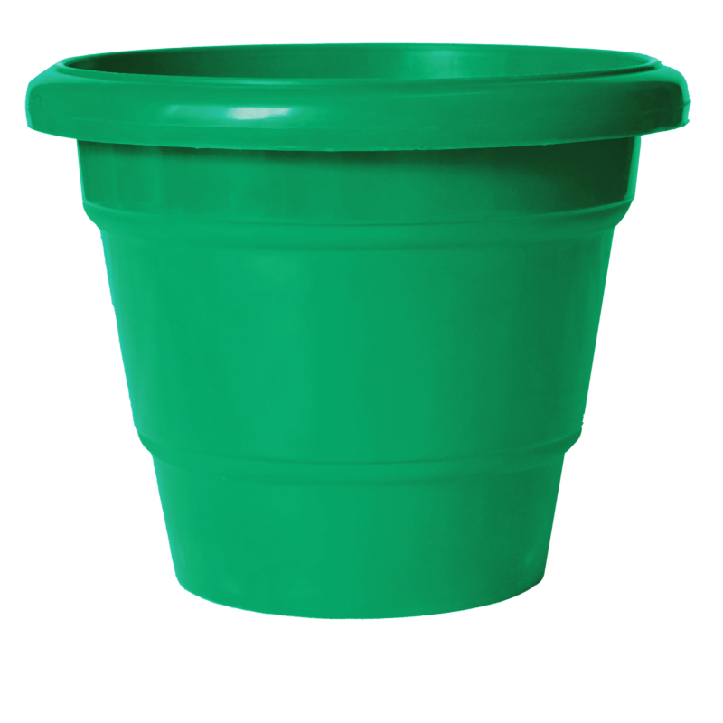 PLANTER GREEN WITH FOOT