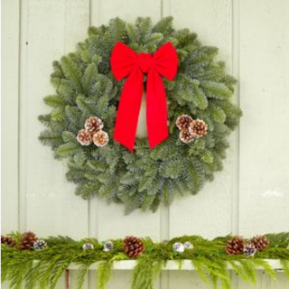 22" Noble Fir Wreath (W2)