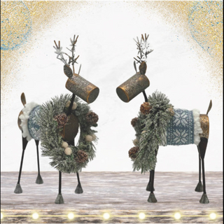 Gold & Silver Reindeer Set (R5)