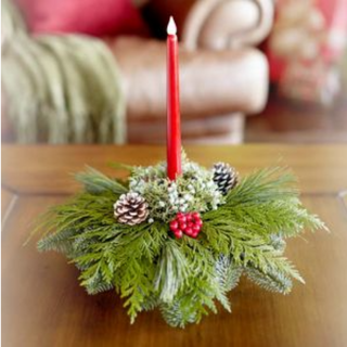 Centerpiece with LED Candle (C5M)