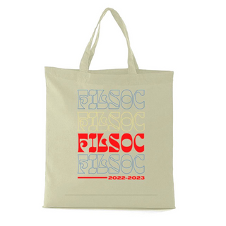 FilSoc Logo printed Tote Bag 