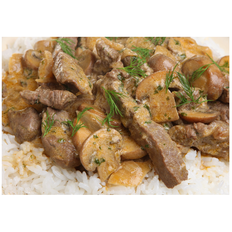 Beef Stroganoff and Rice Main Image