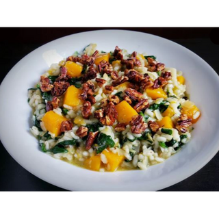 Butternut Risotto with Leeks